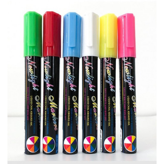 Chalkboard Markers Set. 6pcs