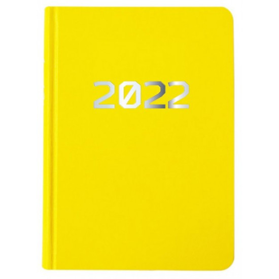 Weekly planner 4Profi format A6 Dated 2022 96 sheets yellow 904808