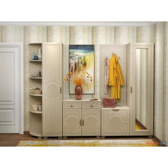 Collection of furniture for the hallway Furniture UA Mont Blanc Provence Country Vanilla (36799)