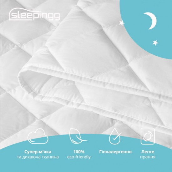 Sleepingg quilted mattress cover 90 x 200 cm (4820227285341)