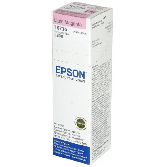 Контейнер із чорнилом Epson L800 light magenta (C13T67364A)