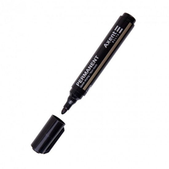 Permanent marker Axent Delta Standard 2 mm black (D2604-01)