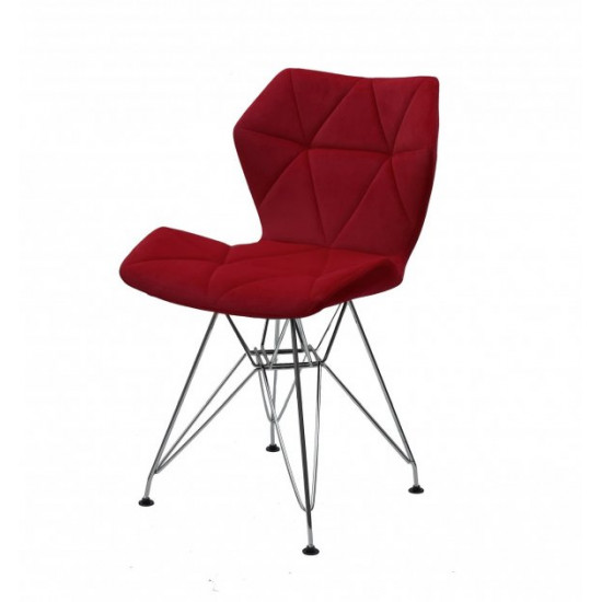 Dining chair Onder Metal GREG B-T red B-1016 CH-ML