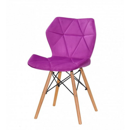 Dining chair Onder Metal GREG B-T lilac B-1022