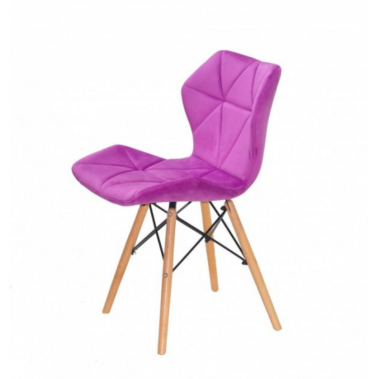 Dining chair Onder Metal GREG B-T lilac B-1022