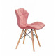 Dining chair Onder Metal GREG B-T terracotta. B-1018