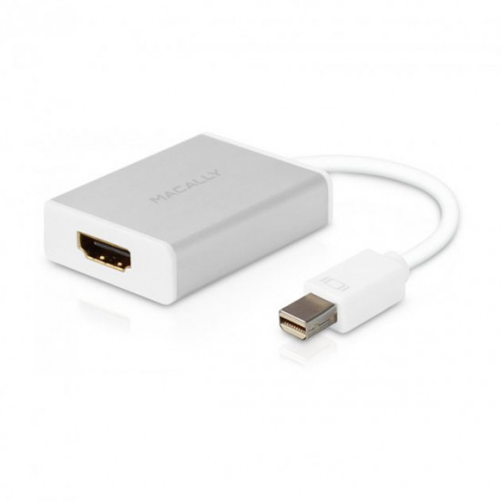  Адаптер Macally Mini DisplayPort to HDMI 4K White (MD-HDMI-4K)