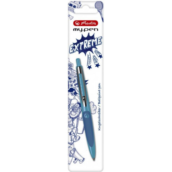 Ballpoint pen Herlitz My.Pen Extreme Blue Blue body Blue (50028238)