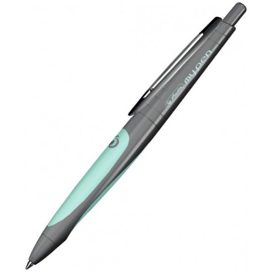 Ballpoint pen Herlitz My.Pen Extreme Grey-Mint Gray body Blue (50028337)