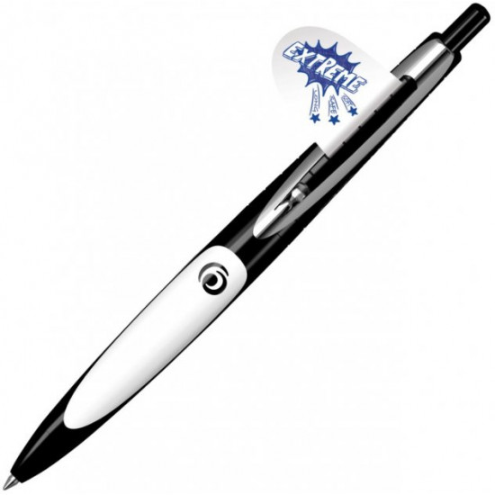 Ballpoint pen Herlitz My.Pen Extreme Black-White Black body Blue (50028276)