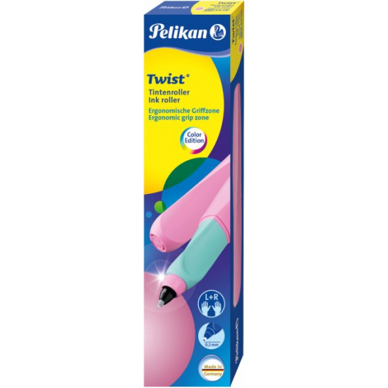 Rollerball pen Pelikan Twist Sweet Lilac Pink body Blue (814942)