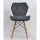 Dining chair Onder Metal GREG B-T gray