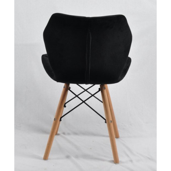 Dining chair Onder Metal GREG B-T black