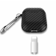  Силиконовый чехол Primo Carbon Fiber для AirPods 2 - Black