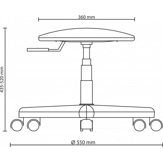 Стілець Nowy Styl STOOL ordf GTS V-4