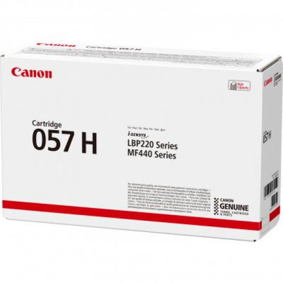 Canon 057H Black 10K cartridge (3010C002). 48626