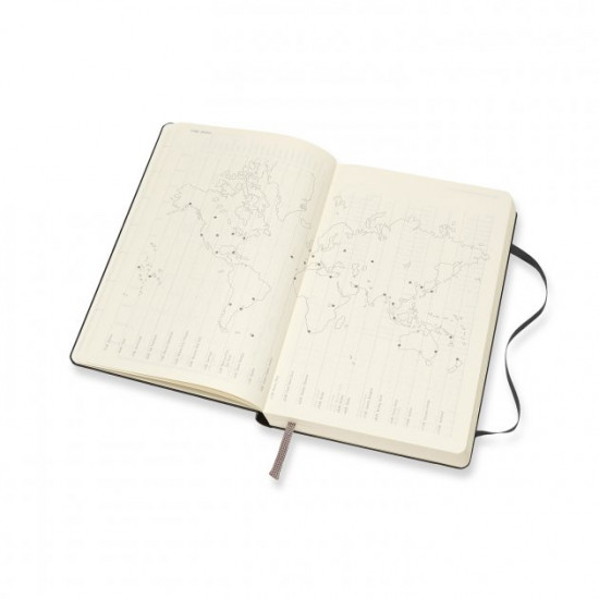  Щоденник Moleskine 2020 середній / Чорний (8058647628721)