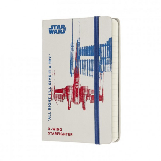  Щоденник Moleskine 2020 Star Wars кишеньковий / Білий (8053853600202)