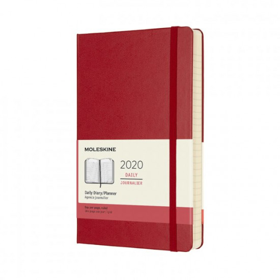 Schodennik Moleskine 2020 medium / Chervoniy (8058647628745)