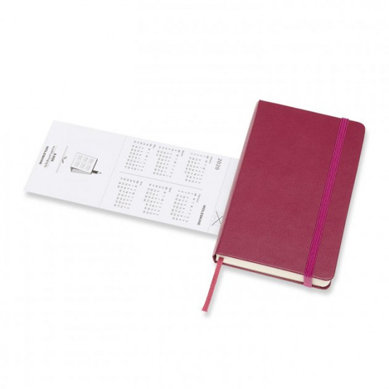 Shchodennik Moleskine 2020 Kishenkovy / Vishukany Rozheviy (8058647628301)