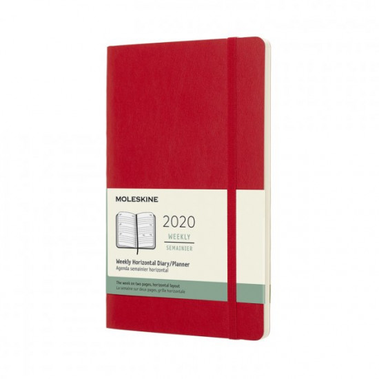 Shchitizhnevik Moleskine Horizontal 2020 medium / Chervoniy Myakiy (8058647629339)