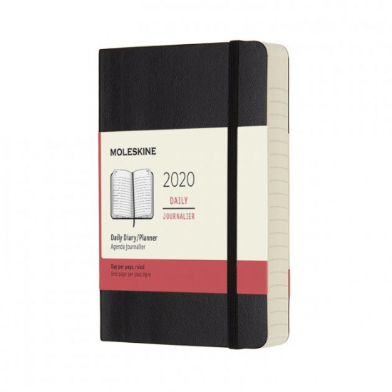 Shchodennik Moleskine 2020 Kishenkovy / Chorny M'yakiy (8058647628776)