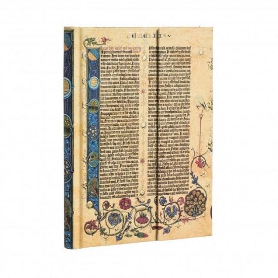 Notebook Paperblanks Gutenberg Bible – Genesis / Middle Line (9781439750292)