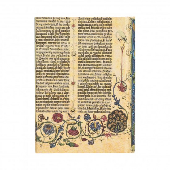 Notebook Paperblanks Gutenberg Bible – Genesis / Middle Line (9781439750292)