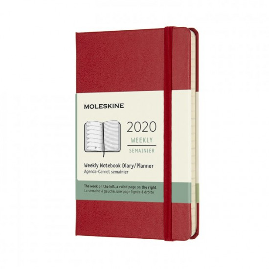 Shchitizhnev Moleskine 2020 kishenkovy / Chervoniy (8058647628875)