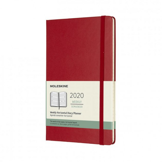 Shchitizhnevik Moleskine Horizontal 2020 medium / Chervony (8058647629292)