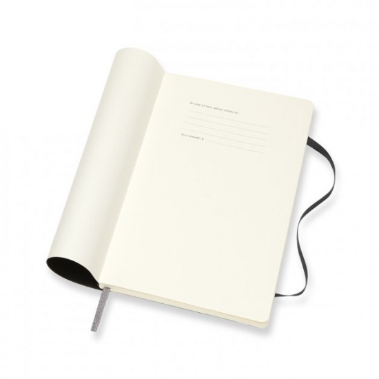 Shchitizhnevik Moleskine 2019-2020 medium Black Myakiy (8058647629490)