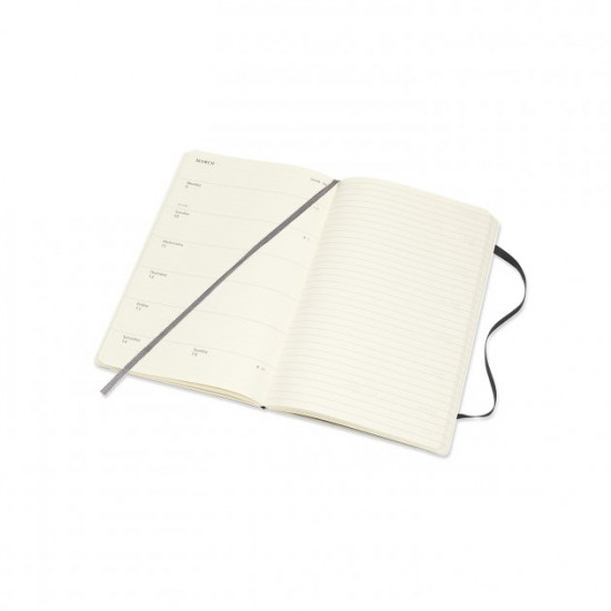 Shchitizhnevik Moleskine 2019-2020 medium Black Myakiy (8058647629490)