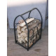 GoodsMetall metal firewood rack in Loft style 500x400x300 DK13