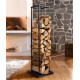 GoodsMetall metal firewood rack in Loft style 1600x350x350 DK3