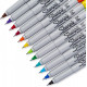 Markers permanent liners Sharpie Permanent Markers, Ultra Fine Point 12 pcs. (37175PP)