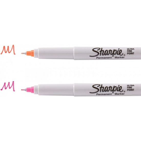 Markers permanent liners Sharpie Permanent Markers, Ultra Fine Point 12 pcs. (37175PP)