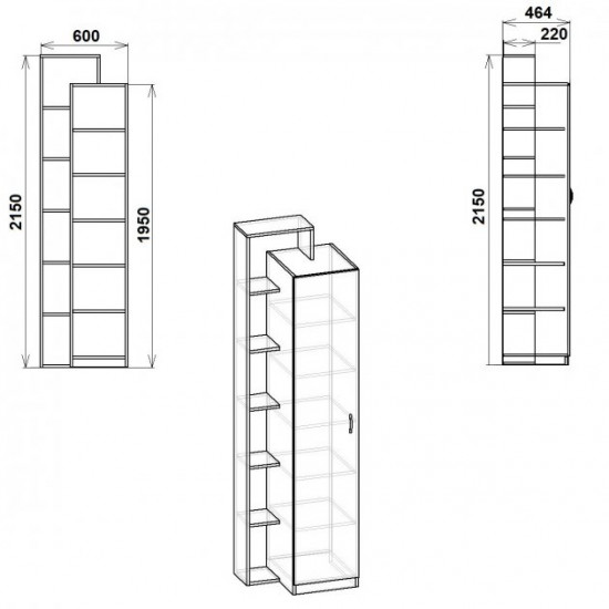 Cabinet-8 Companit Alder