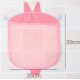 Bathroom mesh for storing toys with a suction cup for children 39x35 cm (587737273) Gray (Shark)