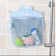 Bathroom mesh for storing toys with a suction cup for children 39x35 cm (587737273) Blue (Teddy Bear)