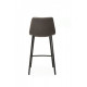 Half-bar chair artificial leather Vetro Mebel B-16 gray antique