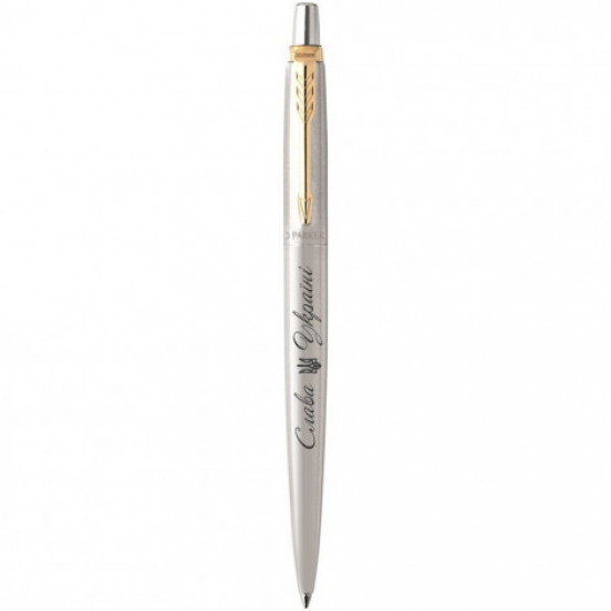 Ballpoint pen Parker Jotter 17 SS GT BP Trident Glory to Ukraine 16 032_TR3