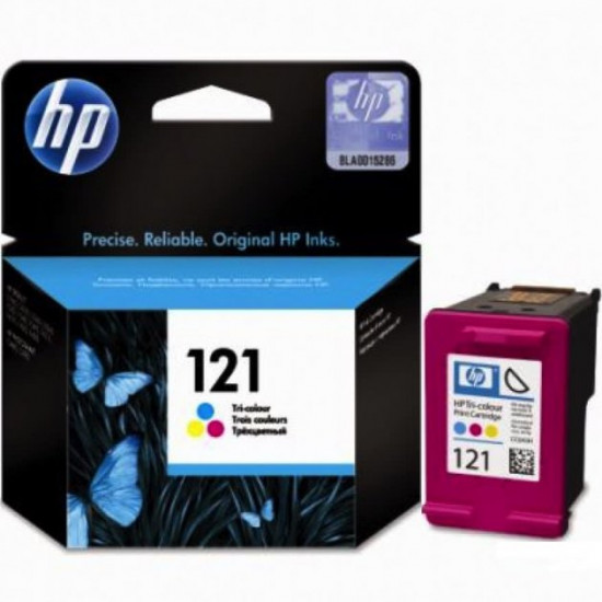 Cartridge for HP DeskJet F4213 HP 121 Color CC643HE