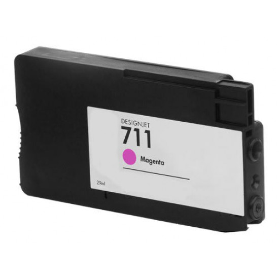 Cartridge for HP Designjet T120 HP 711 Magenta CZ131A