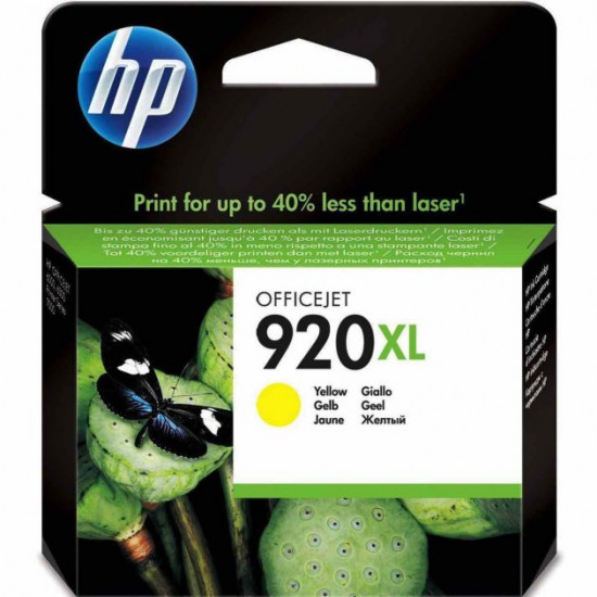  Картридж для HP Officejet 7500A HP 920 XL Yellow CD974AE