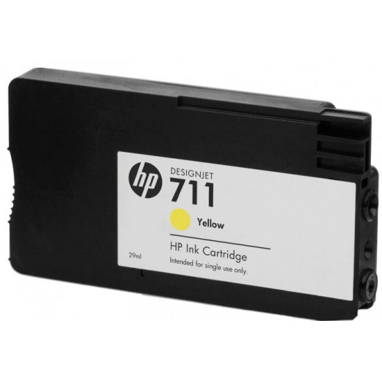  Картридж для HP Designjet T120 HP 711 Yellow CZ132A