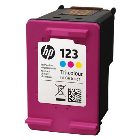 Cartridge for HP DeskJet 3639 HP 123 Color F6V16AE