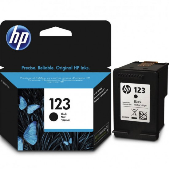  Картридж для HP DeskJet 2620 HP 123 Black F6V17AE