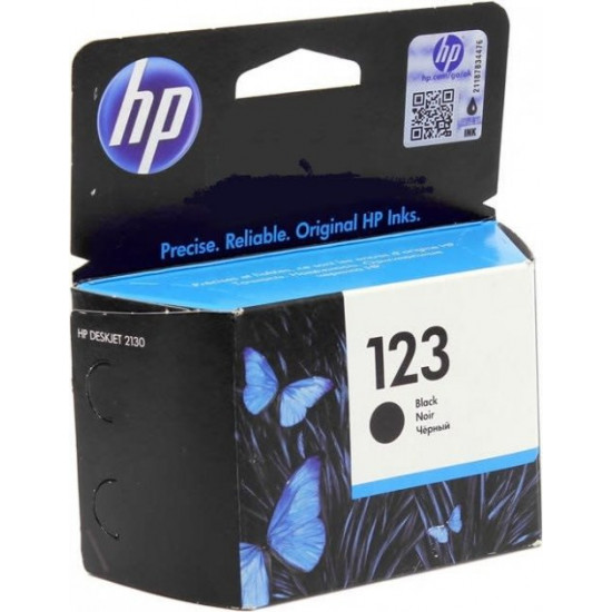  Картридж для HP DeskJet 2620 HP 123 Black F6V17AE