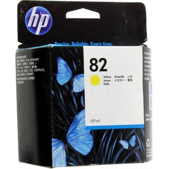  Картридж для HP Designjet 510 24'' HP 82 Yellow C4913A