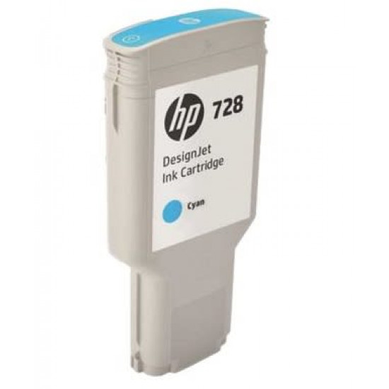  Картридж для HP DesignJet T730 HP 728 Cyan F9K17A